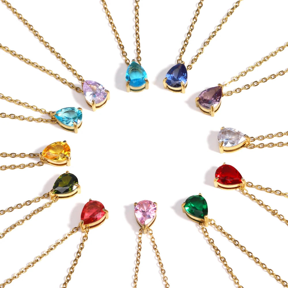 The Signature Birthstone Necklace