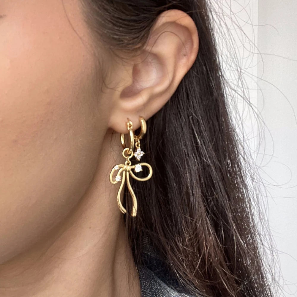 Wilted Bow Earrings