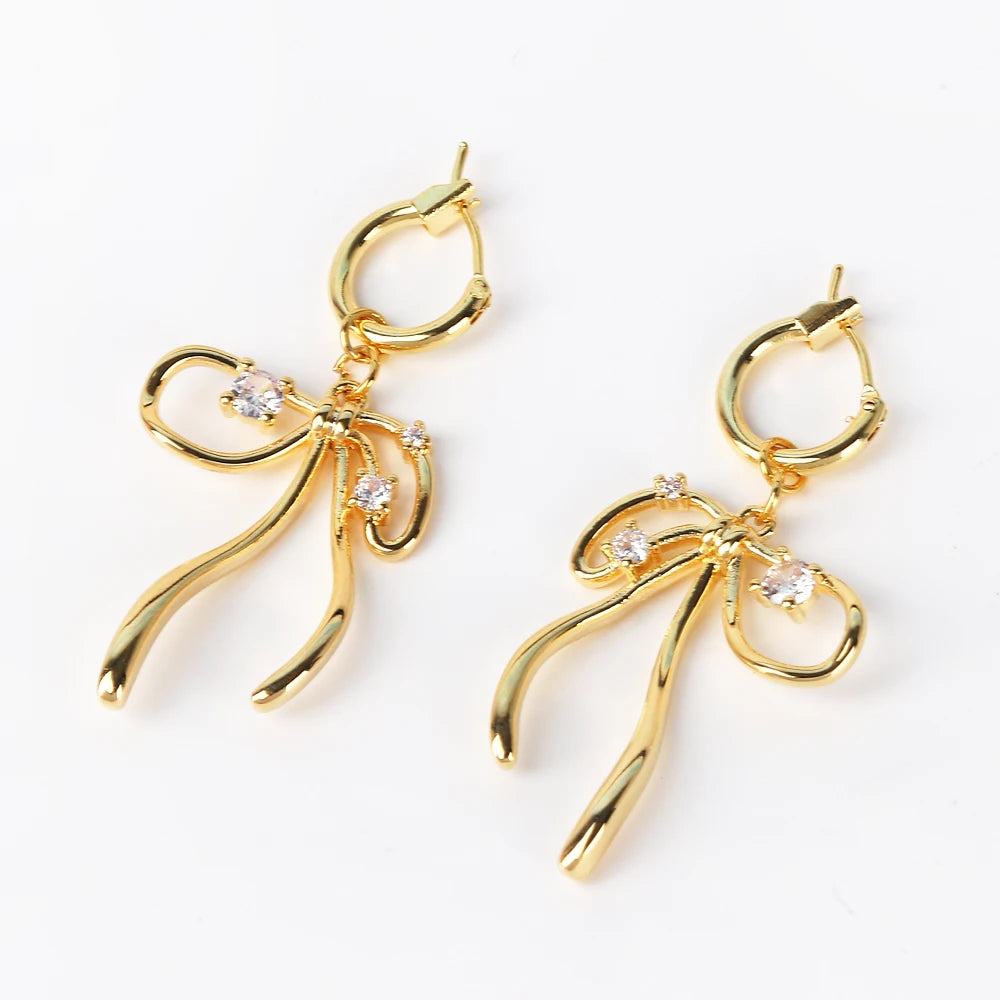 Wilted Bow Earrings
