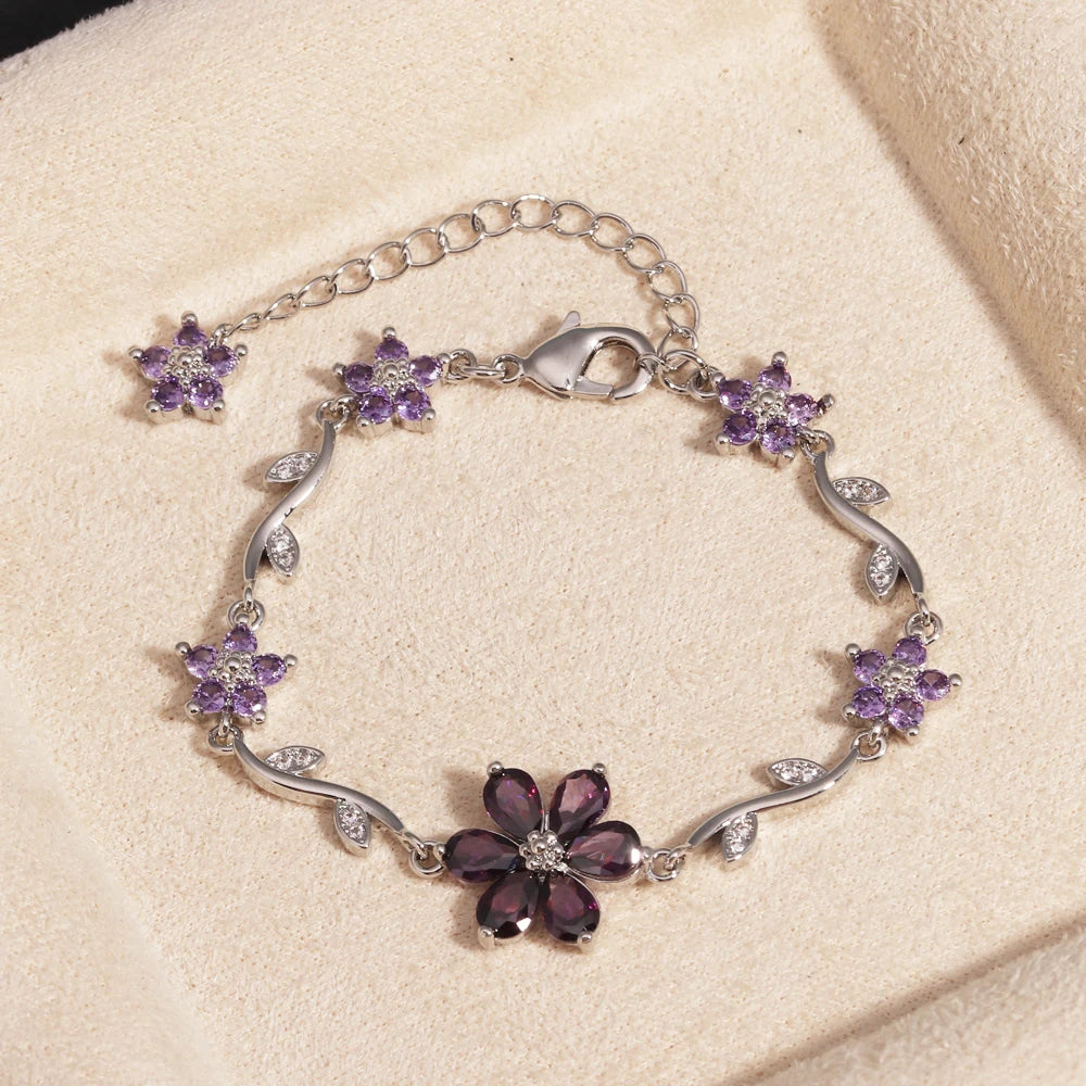 Prism Flower Garden Bracelet
