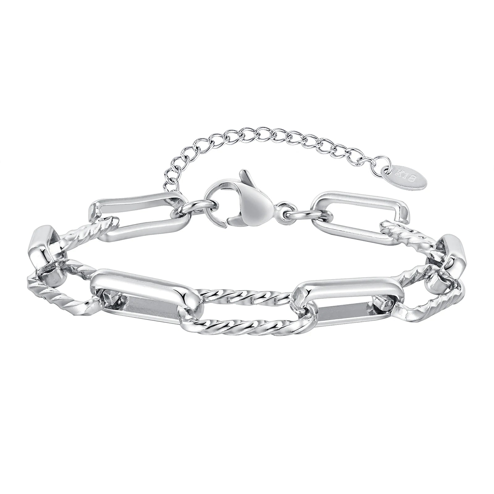 Paperclip Link Bracelet