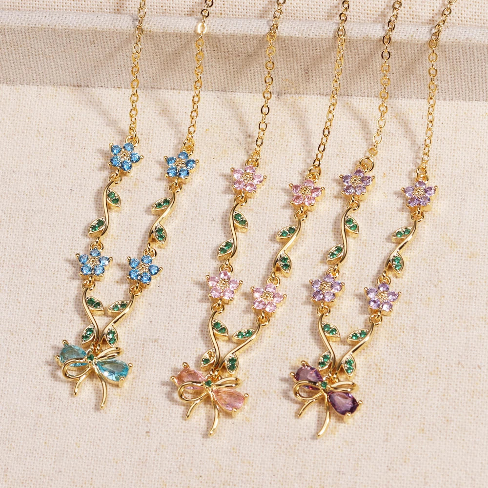 Princess Ribbon Necklace