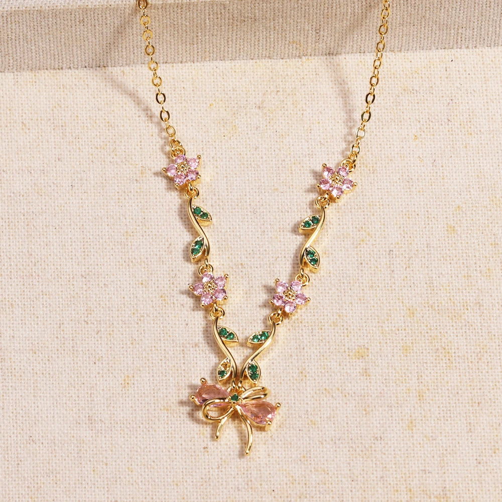 Princess Ribbon Necklace