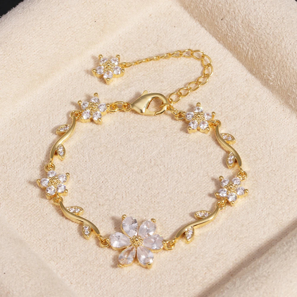 Prism Flower Garden Bracelet