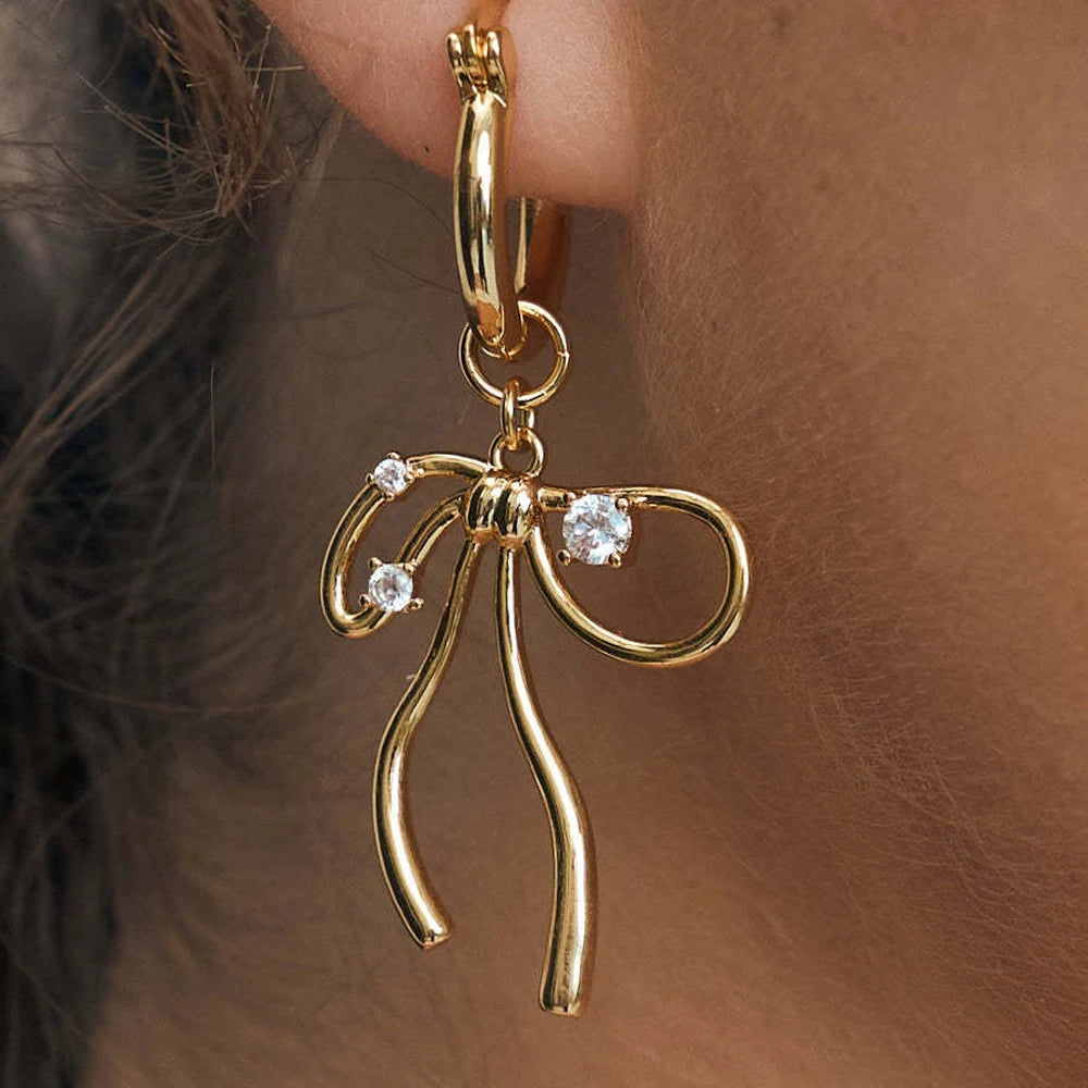 Wilted Bow Earrings