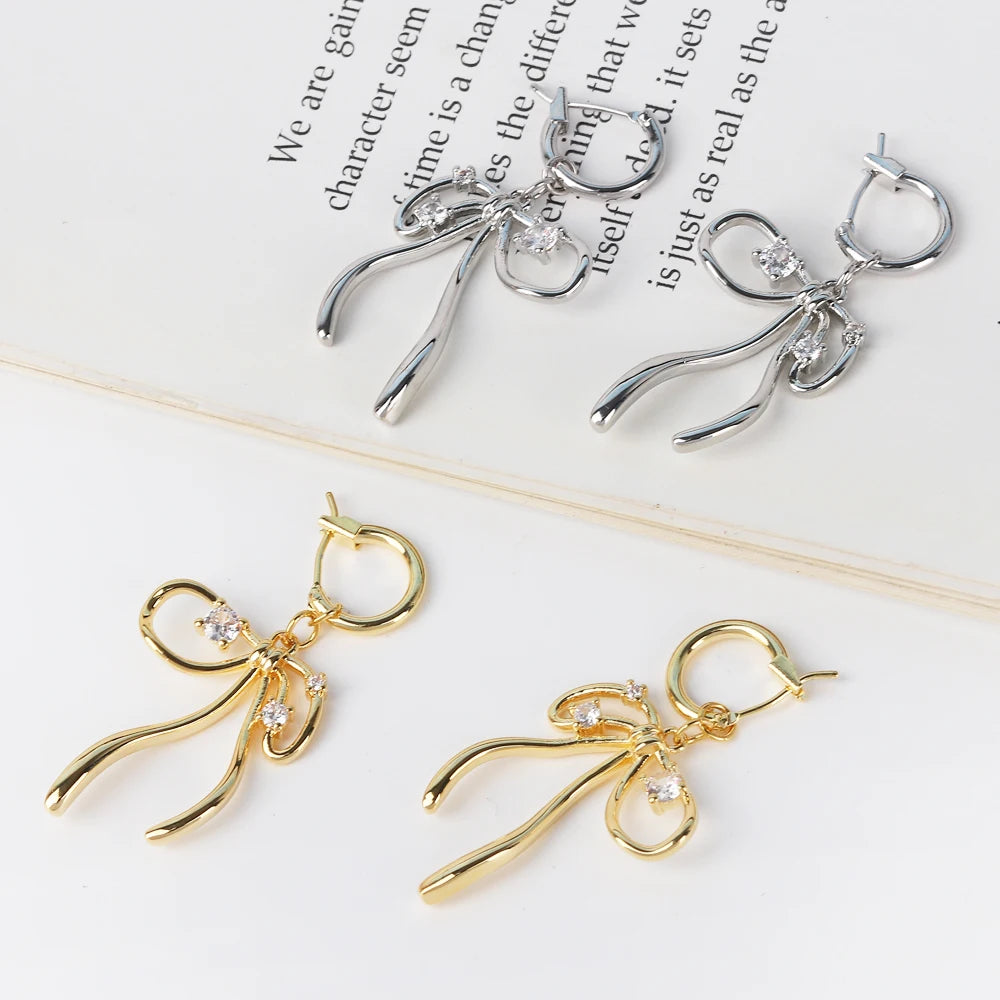 Wilted Bow Earrings