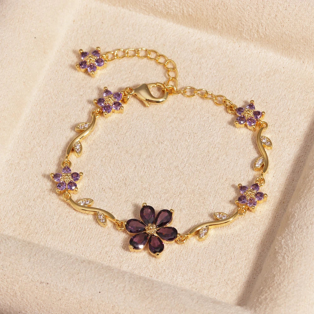 Prism Flower Garden Bracelet