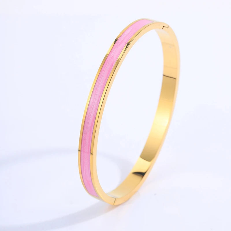 Luxe Girl Pink Bangle