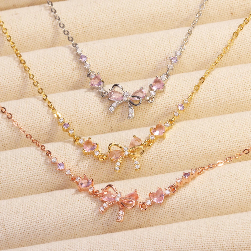 Sweet Ribbon Necklace