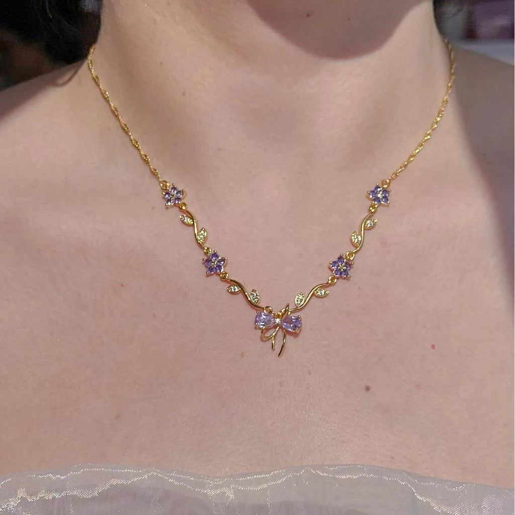 Princess Ribbon Necklace