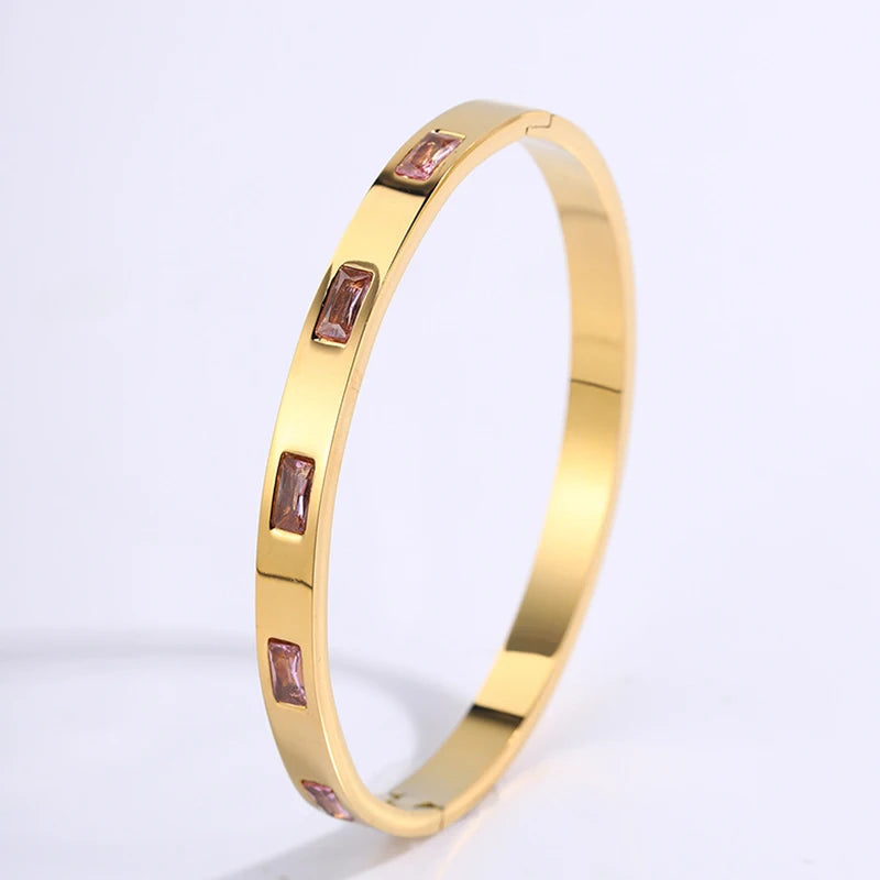 Luxe Girl Pink Bangle