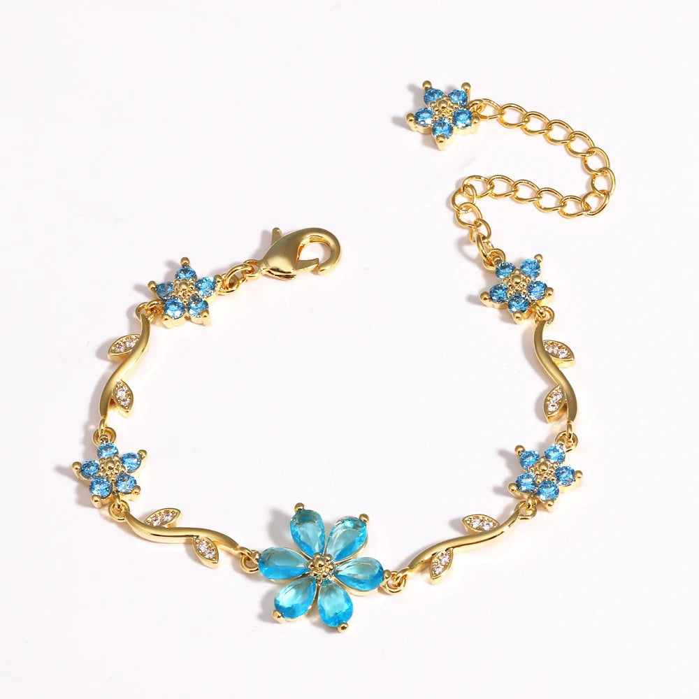 Prism Flower Garden Bracelet