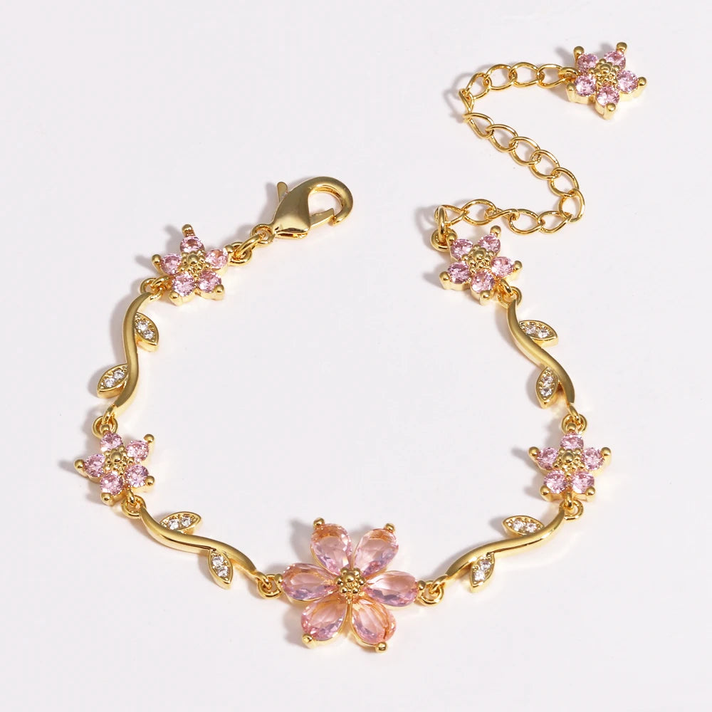 Prism Flower Garden Bracelet