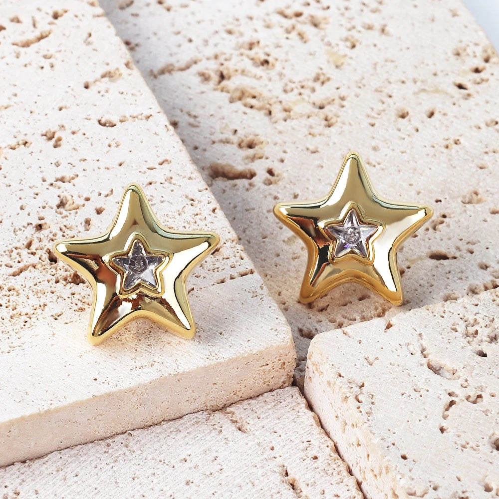 Pop Star Stud Earrings
