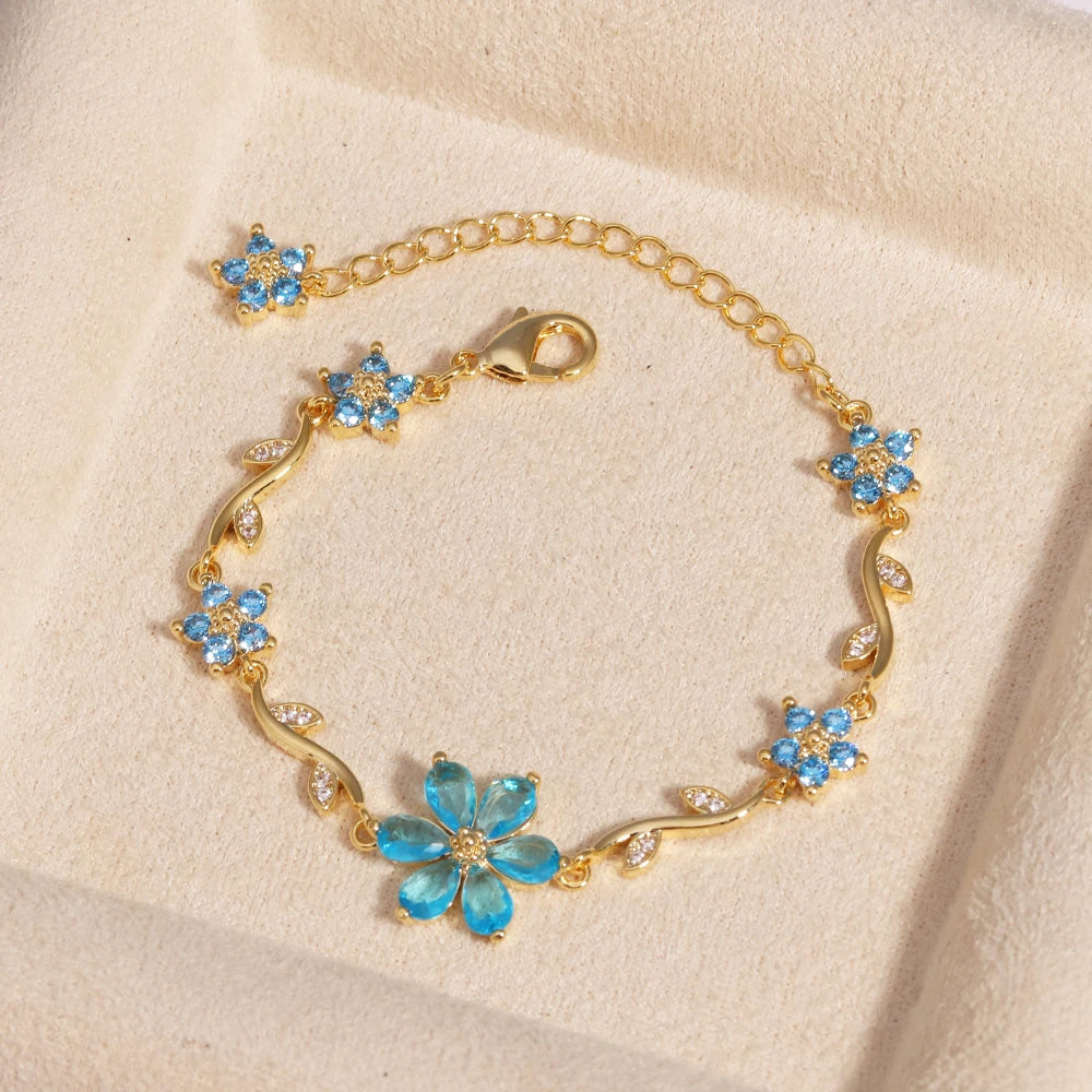 Prism Flower Garden Bracelet