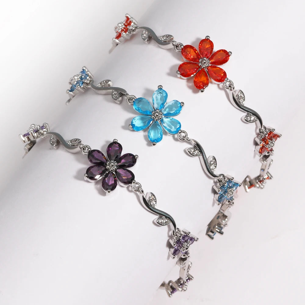 Prism Flower Garden Bracelet