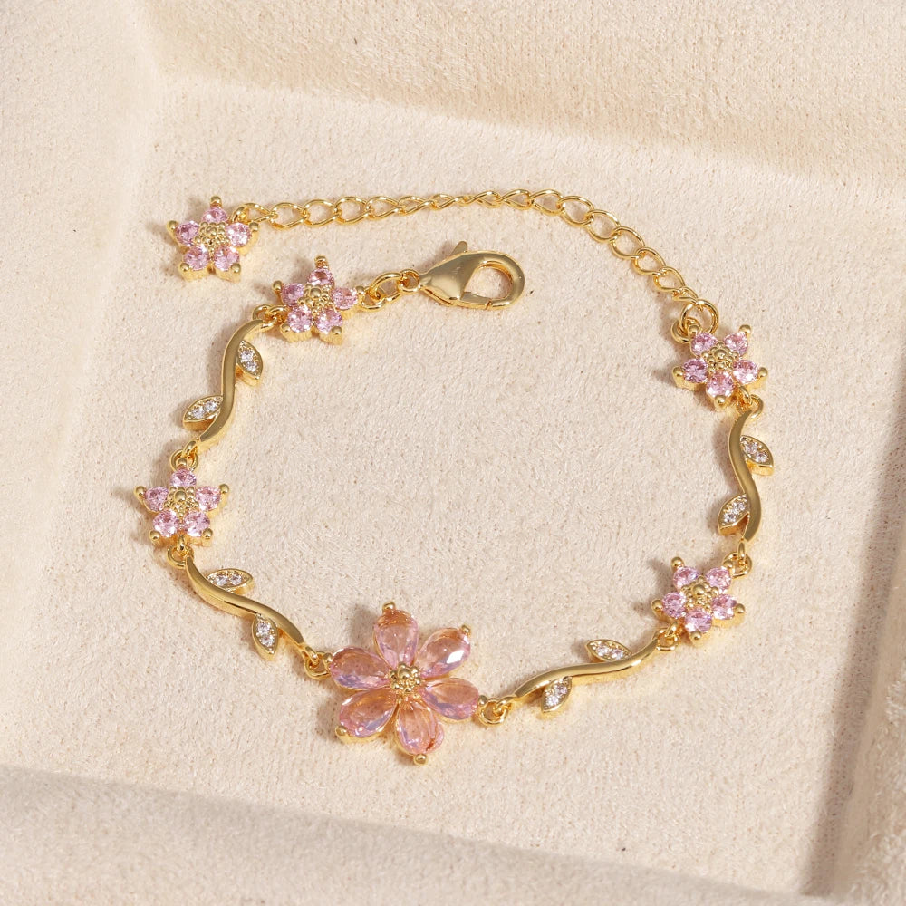 Prism Flower Garden Bracelet