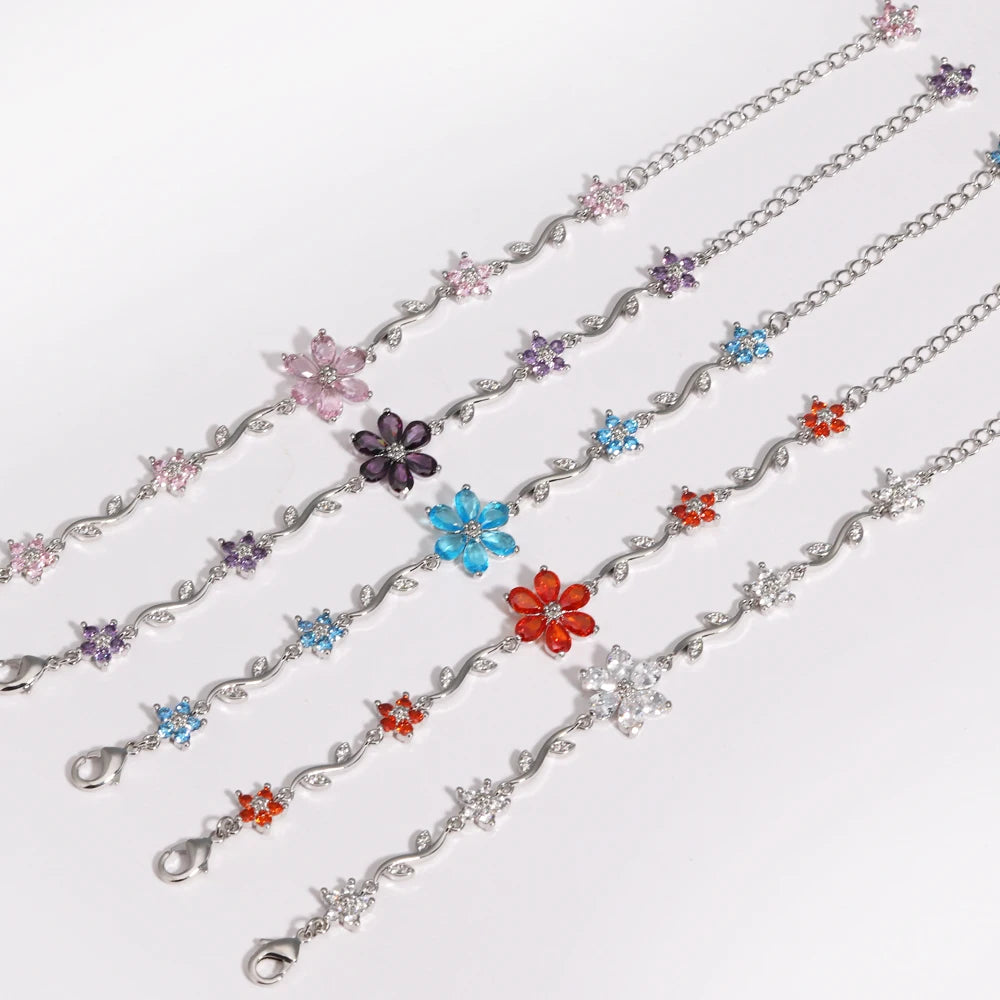 Prism Flower Garden Bracelet